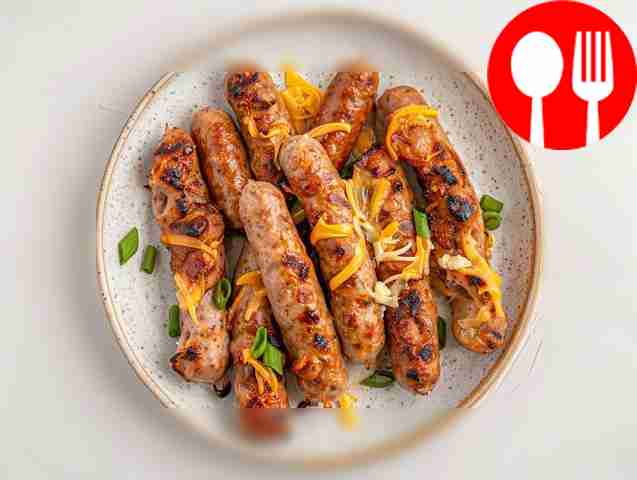 Горячие сосиски с сыром