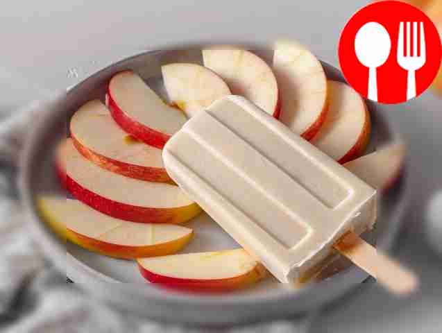Домашнее яблочное мороженое Homemade apple ice cream
