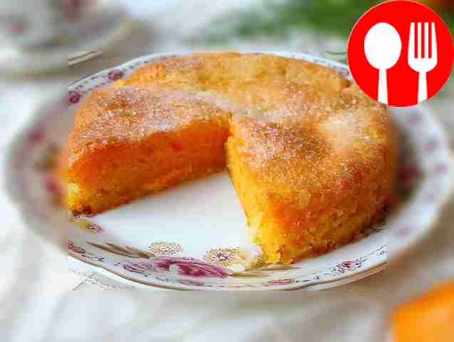 Оригинальный манник с морковью