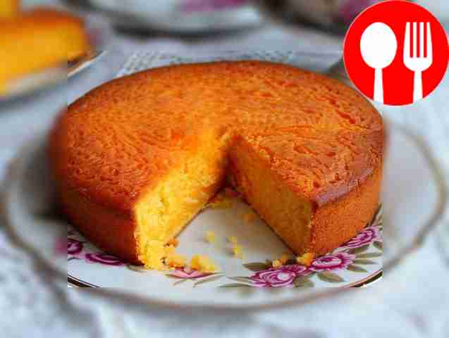 Праздничный манник с апельсином