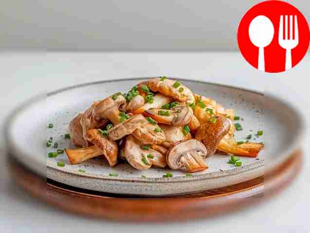 Быстрые шампиньоны в мультиварке Quick champignons in a slow cooker