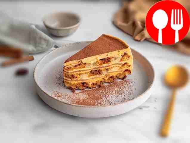 Вкусный десерт тирамису