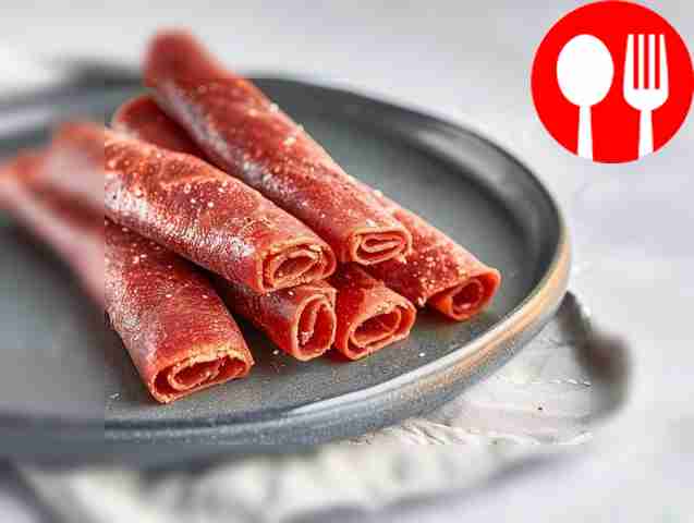 Натуральная домашняя пастила из клубники Natural homemade strawberry marshmallow