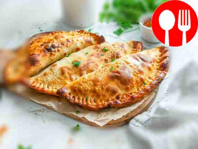 Chebureks with fish