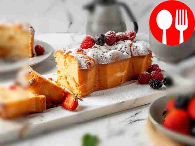 Рассыпчатый творожный кекс Crumbled curd cake