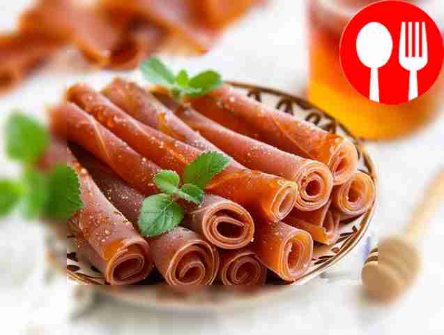 Домашняя яблочная пастила с медом и корицей