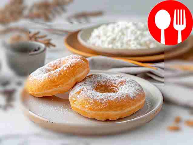Classic cottage cheese donuts