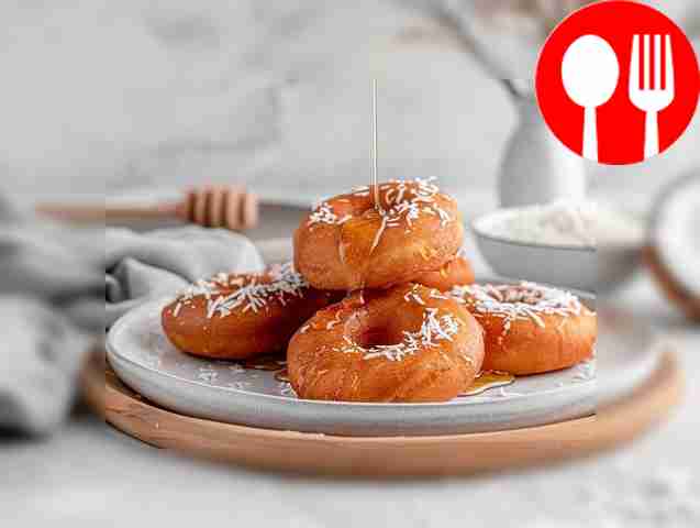 Tender donuts with fermented baked milk