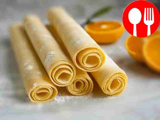 Melon and orange pastille