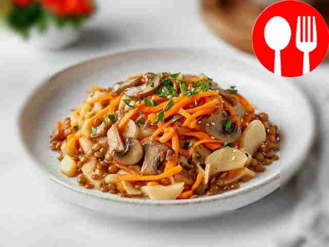 Lenten lentils with turnips