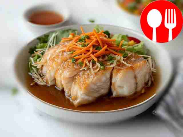 Тушеная щука с чайной заваркой в скороварке