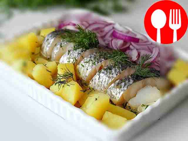 Домашняя селедка пряного посола