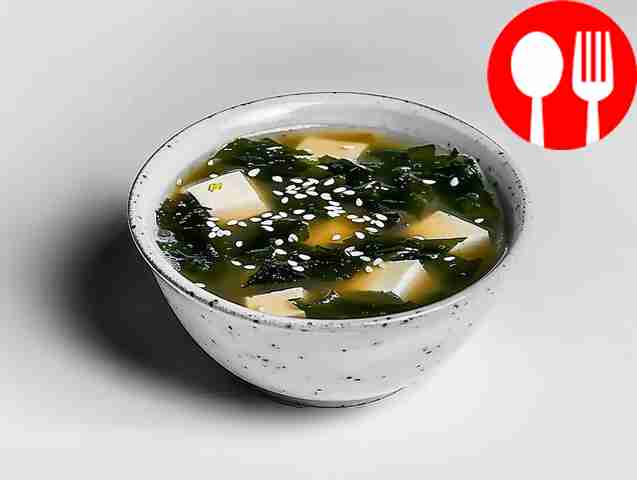 Classic miso soup or "Misoshiru"