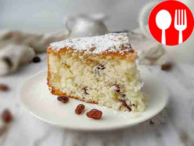 Delicate manna with yogurt