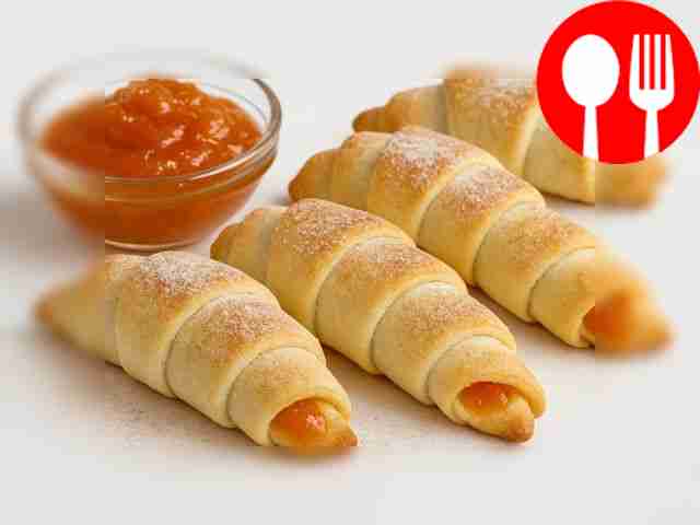 Lenten bagels with dried apricots