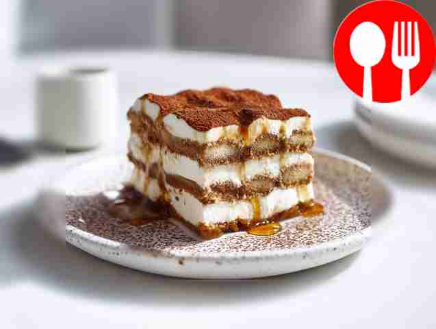 Simple dessert tiramisu