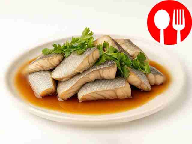 Steamed herring in a slow cooker