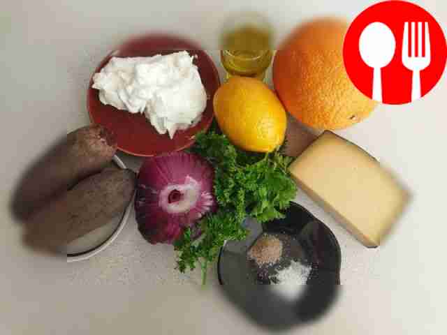 Peel the cooled beets. Peel and wash the...