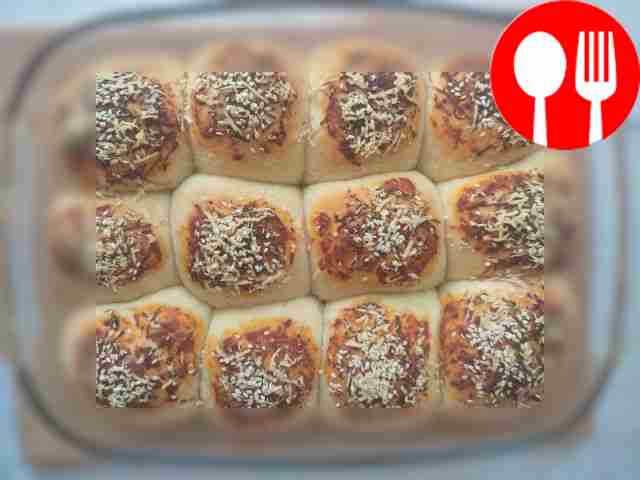 Необычная фокачча из шариков с начинкой