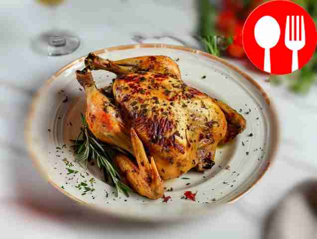 Juicy chicken according to a classic recipe