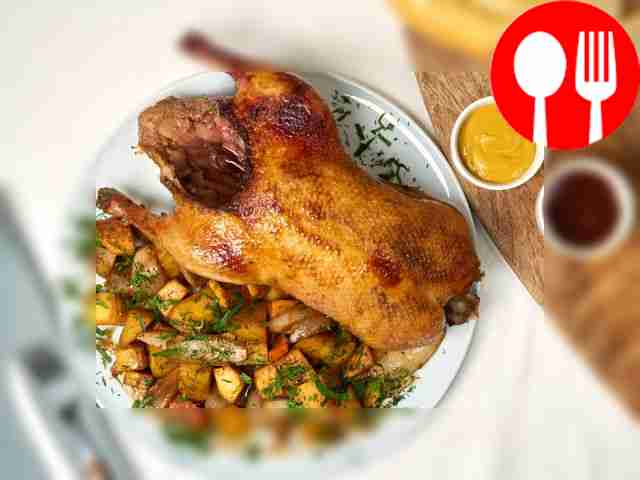 Гусь в фольге