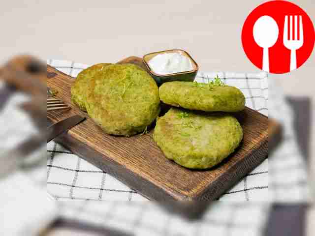 Биточки с брокколи