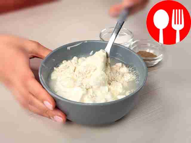 While the meatballs are frying, prepare the...