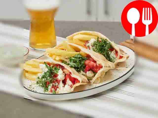 Гирос с овощами