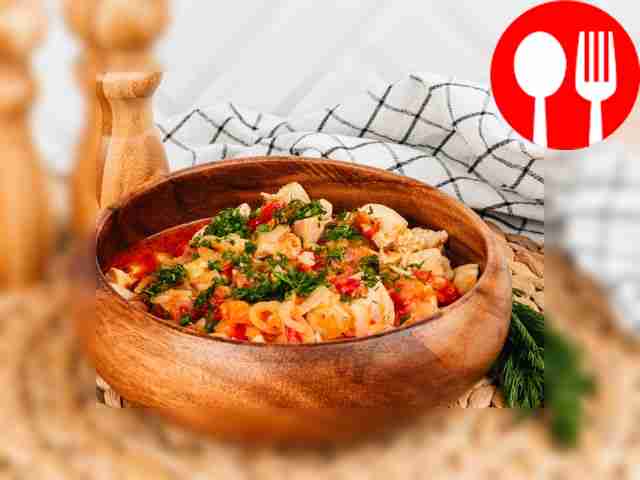 Chicken stew with vegetables
