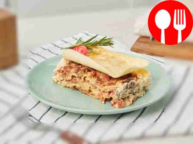 Лазанья в микроволновке