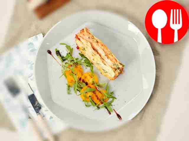 Запеченная лазанья