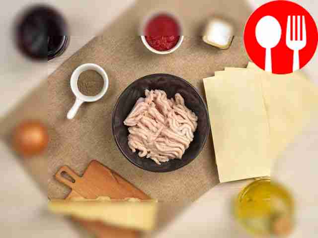 Check to see if the finished lasagne sheets...