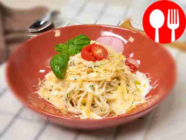 Спагетти с тыквой