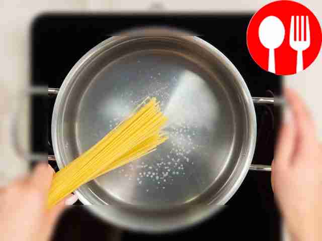 Boil the spaghetti. Boil water and add salt....
