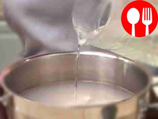 Cook the broth. Place the pork pieces in a...