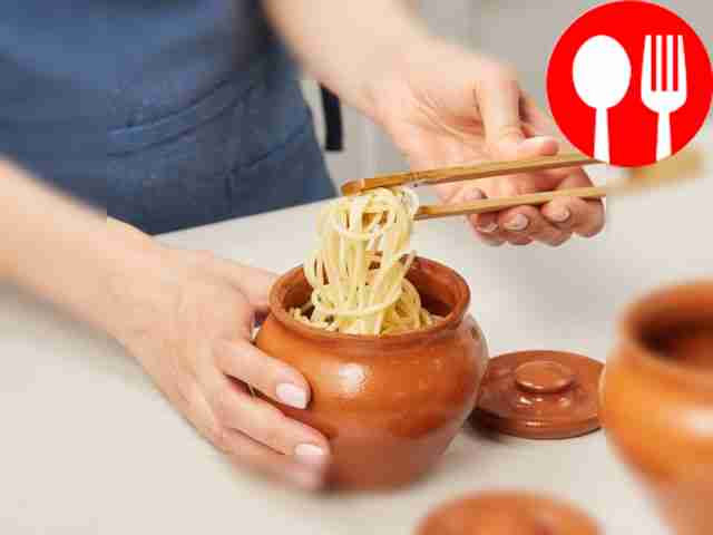 Bake the spaghetti in the oven. Preheat the...