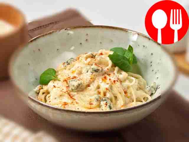 Spaghetti with Gorgonzola