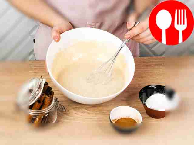 Mix everything well with a whisk.