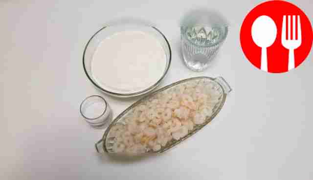 Remove the shrimp from the freezer in advance...