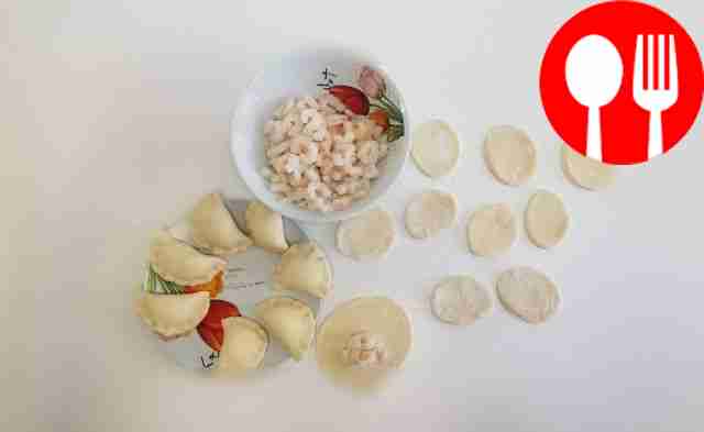 Finely chop the shrimp. Very small shrimp can...