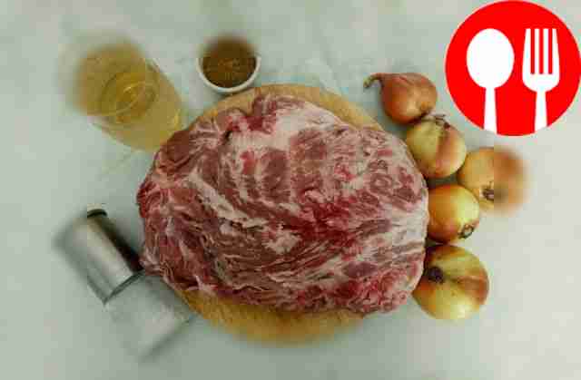 Wash the meat in cool running water. Peel the...