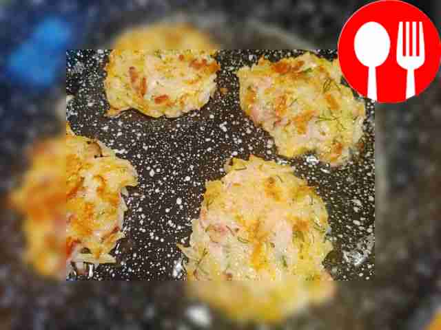 Heat the oil in a frying pan. Spoon the...