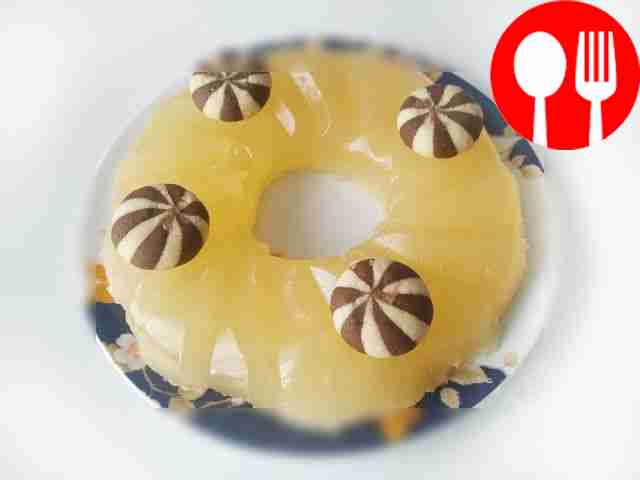 Fragrant melon soufflé