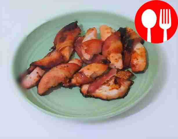 Сочная свинина с куриной грудкой