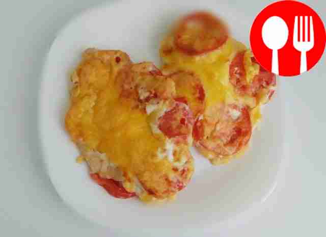 Сочная курица с сыром Juicy chicken with cheese