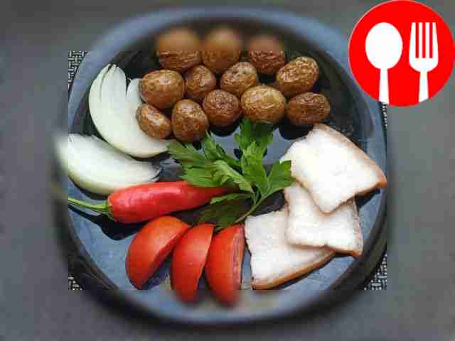 Fragrant pickled lard