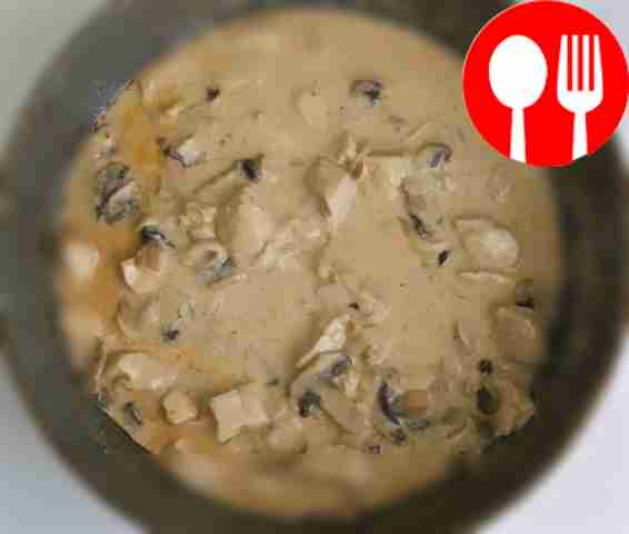 Полезная курица со сметаной