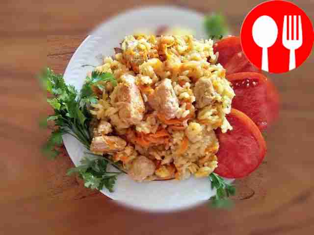 Ароматный плов в духовке