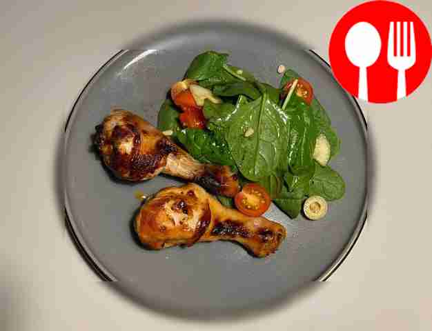 Chicken in honey mustard sauce