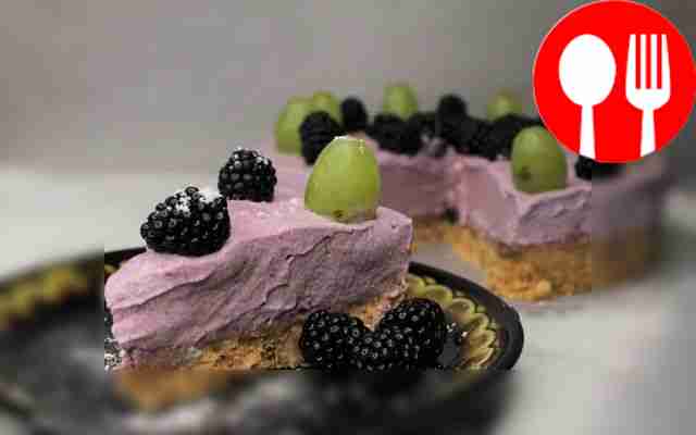 Нежное суфле из ежевики